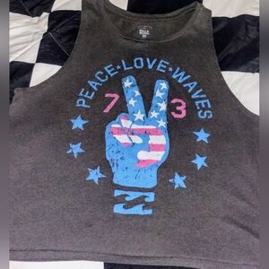 Billabong Women's Cropped Tanks Size M EUC